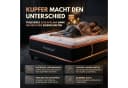 Arensberger Taschenfederkernmatratze Kupfermatratze mit Federkern & Kupferschaum Bild 5