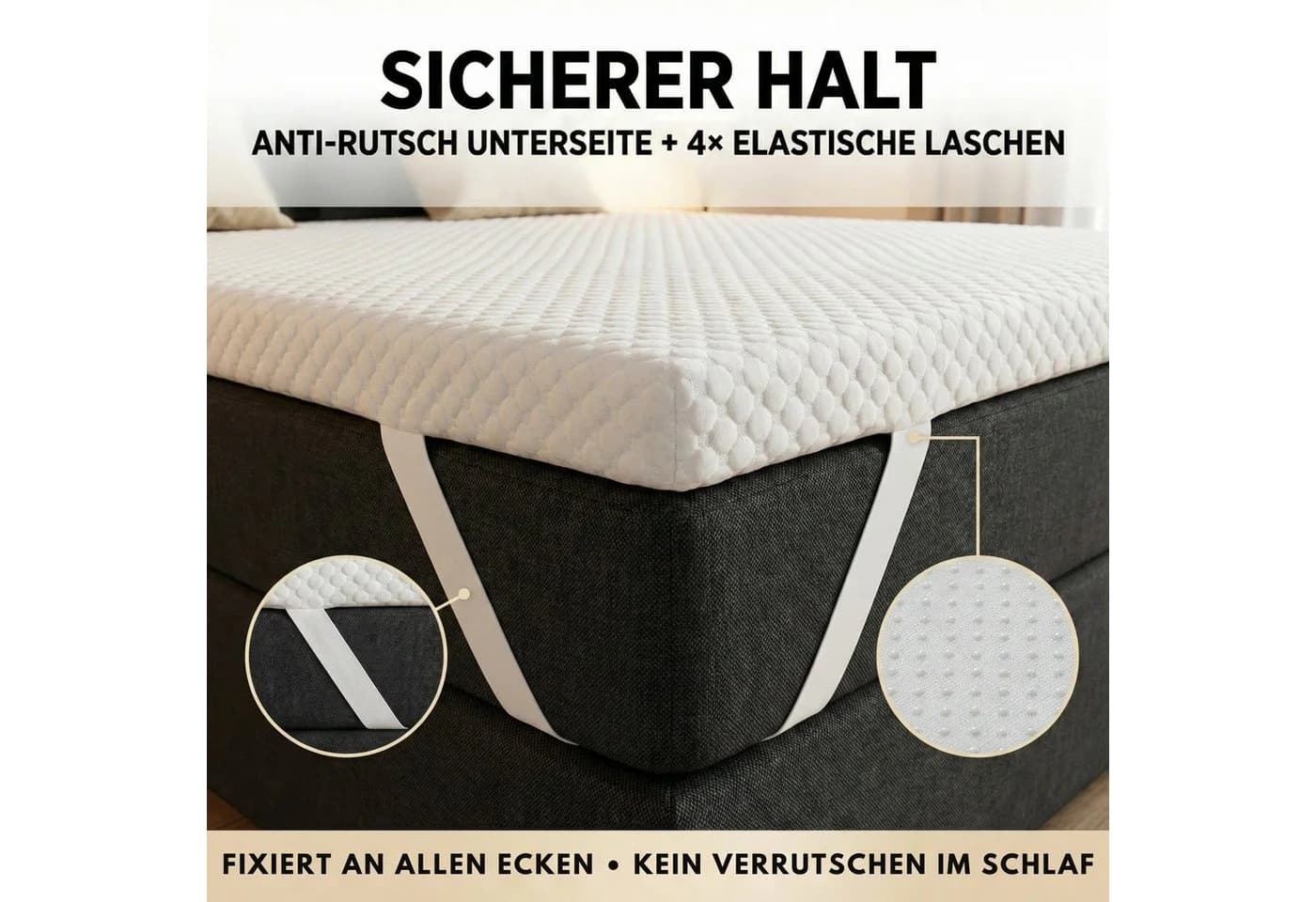 Arensberger Matratzen Topper SOFT Memory Foam Matratzentopper - Bild 3