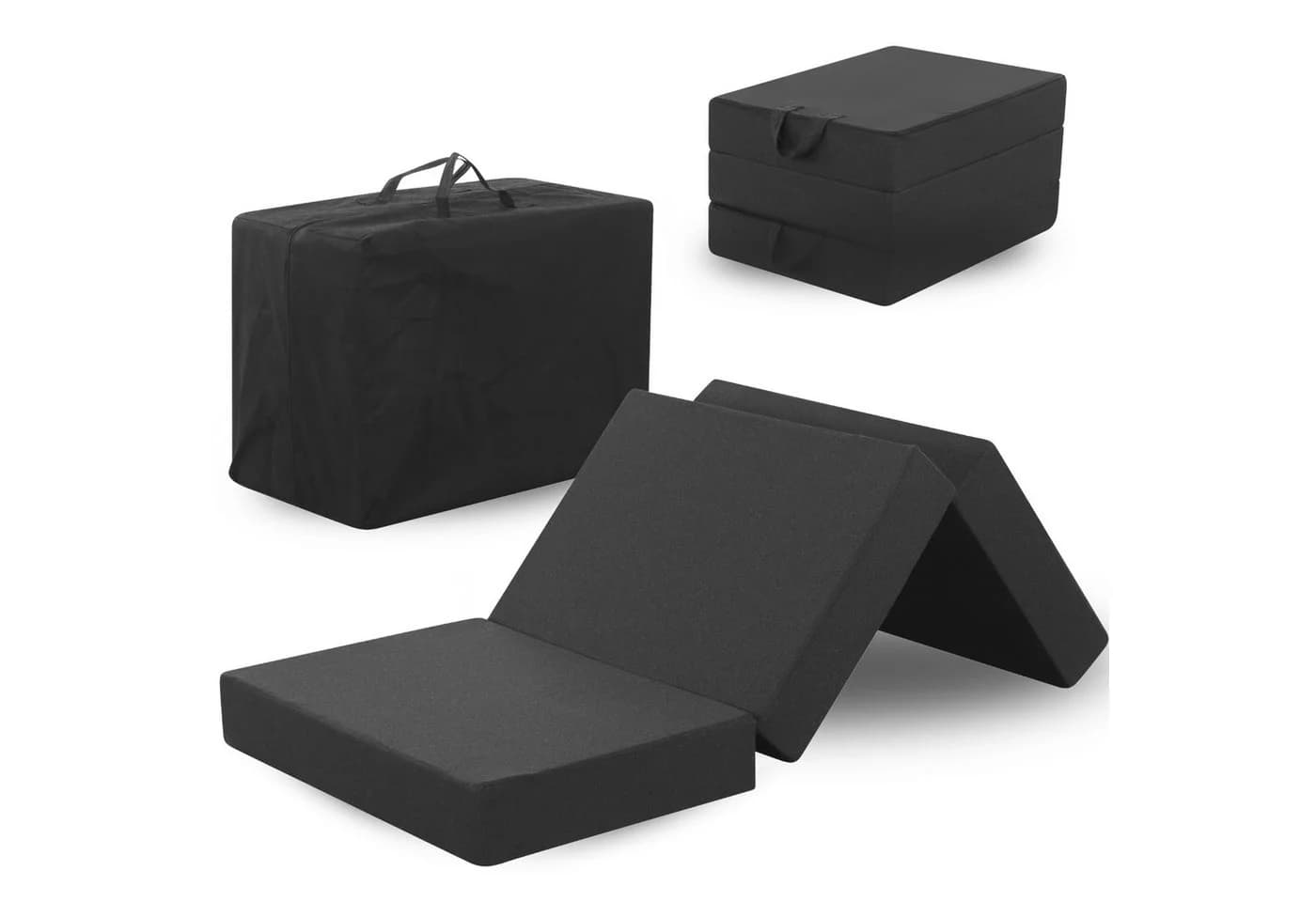 Klappmatratze Arensberger Amalia 75x200 cm Gästebett 16 cm NANOCELL® Gelschaum - Bild 2