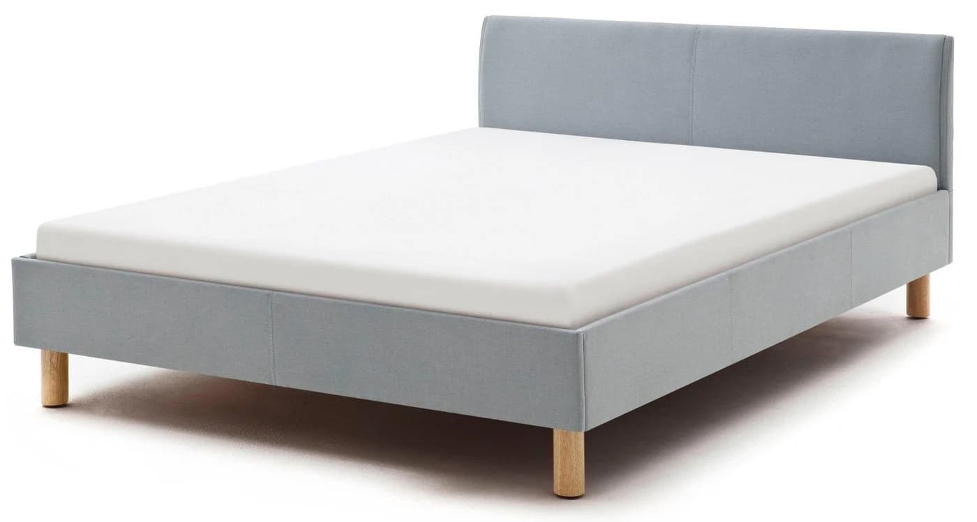 Meise Möbel Polsterbett Lena Eisblau 120x200 cm - Bild 4
