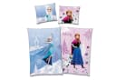 Familando Kinderbettwäsche Set Disney Frozen Biber Blau/Rosa Bild 2