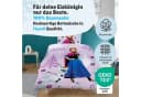 Familando Kinderbettwäsche Set Disney Frozen Biber Blau/Rosa Bild 5