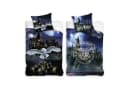 Familando Harry Potter Wendebettwäsche Eule 100% Baumwolle Schwarz-Blau Bild 2