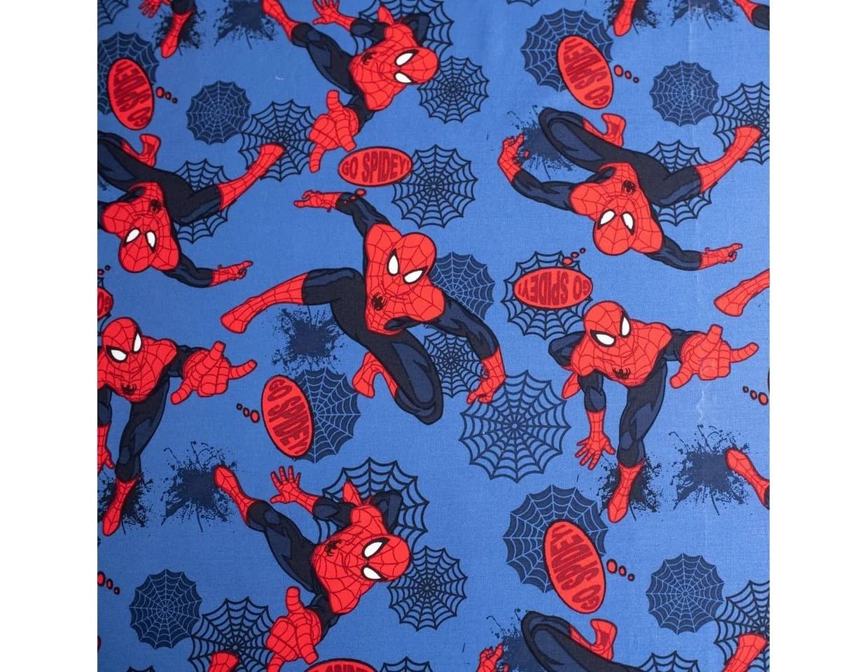 Jerry Fabrics Spider-Man Spannbettlaken Bunt 100% Baumwolle - Bild 4