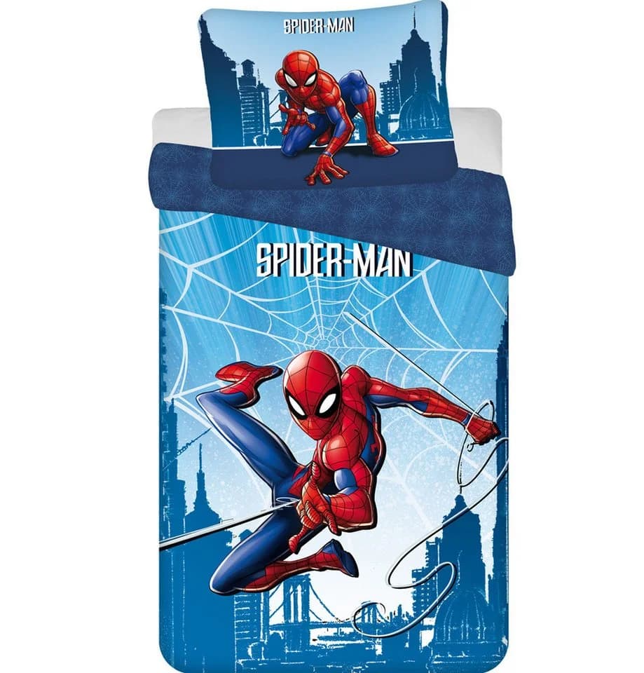 Spiderman Wendebettwäsche 140x200 cm Baumwolle 2-teilig - Bild 2