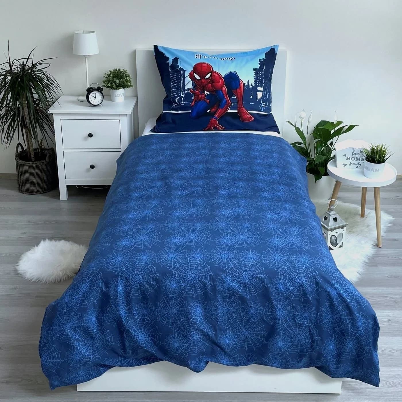 Spiderman Wendebettwäsche 140x200 cm Baumwolle 2-teilig - Bild 4