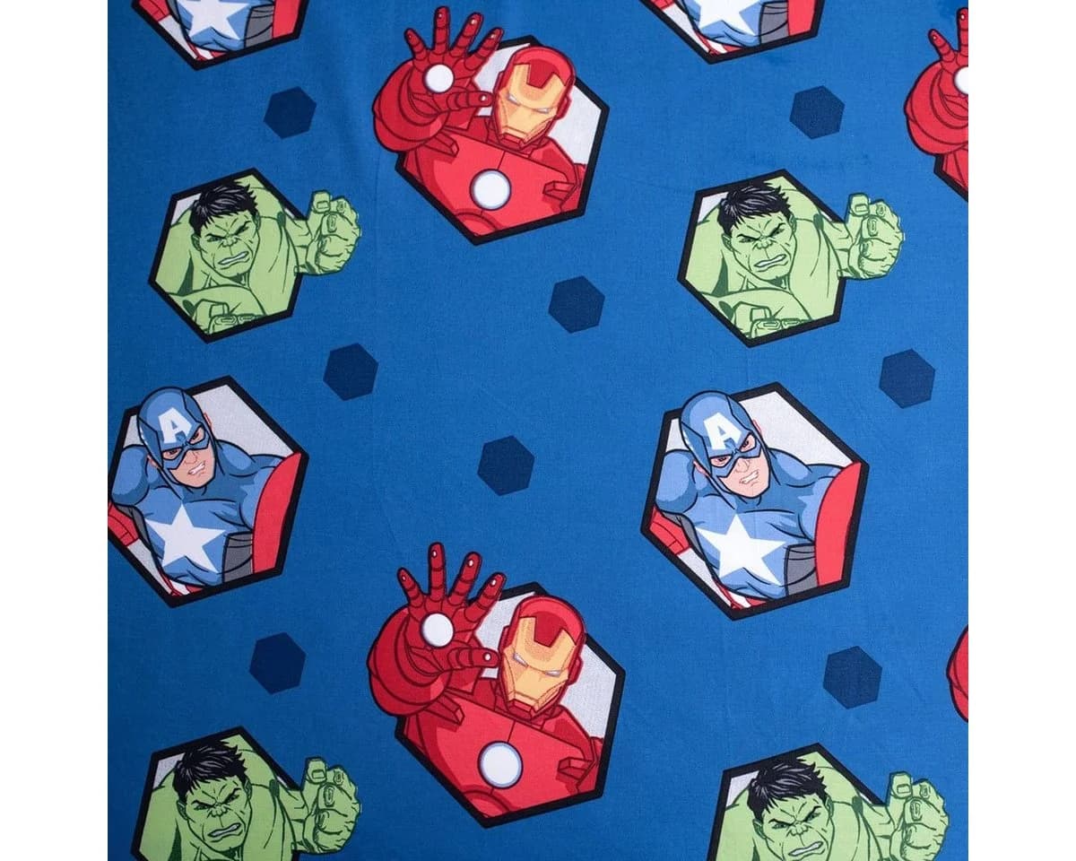 The AVENGERS Spannbettlaken Marvel Avengers 90x200cm Baumwolle - Bild 3
