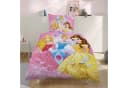 Familando Kinderbettwäsche Disney Prinzessinnen Rosa Fleece Wendemotiv Bild 1