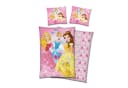 Familando Kinderbettwäsche Disney Prinzessinnen Rosa Fleece Wendemotiv Bild 2