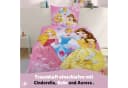 Familando Kinderbettwäsche Disney Prinzessinnen Rosa Fleece Wendemotiv Bild 4