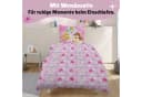 Familando Kinderbettwäsche Disney Prinzessinnen Rosa Fleece Wendemotiv Bild 5