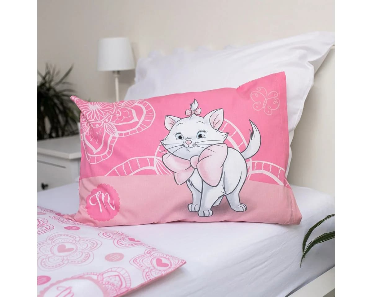 Disney Kinderbettwäsche Renforcé Rosa Aristocats Motiv - Bild 4