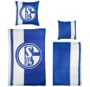 FC Schalke 04 Bettwäsche Wende Renforcé 2-tlg. Blau/Weiß Bild 2