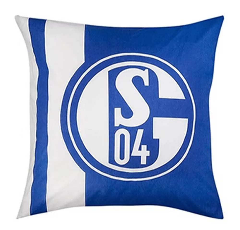 FC Schalke 04 Bettwäsche Wende Renforcé 2-tlg. Blau/Weiß - Bild 4