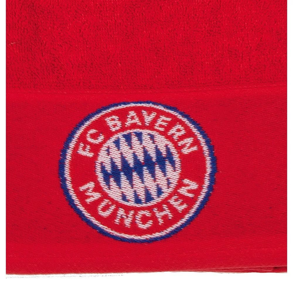 FC Bayern München Duschtuch Rot FC Bayern München Logo - Bild 3
