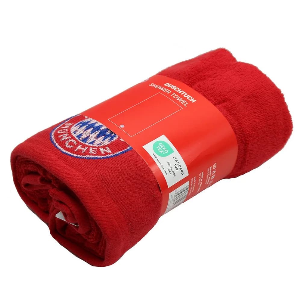 FC Bayern München Duschtuch Rot FC Bayern München Logo - Bild 4