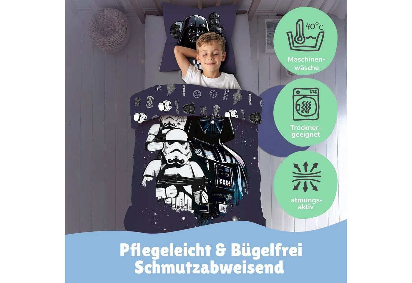 Star Wars Kinderbettwäsche - Bild 4