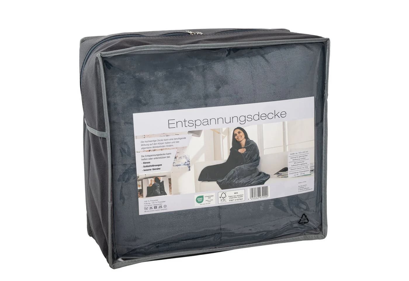 kamelshopping Gewichtsdecke 9 kg Entspannungsdecke - Bild 4
