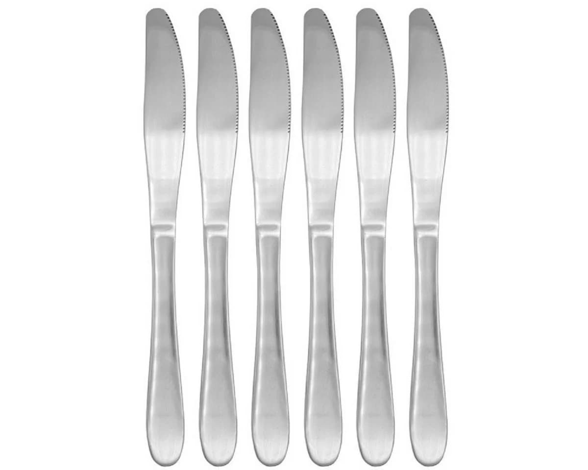 B-Home Besteck-Set 6tlg. Edelstahl Silber Modern - Bild 2