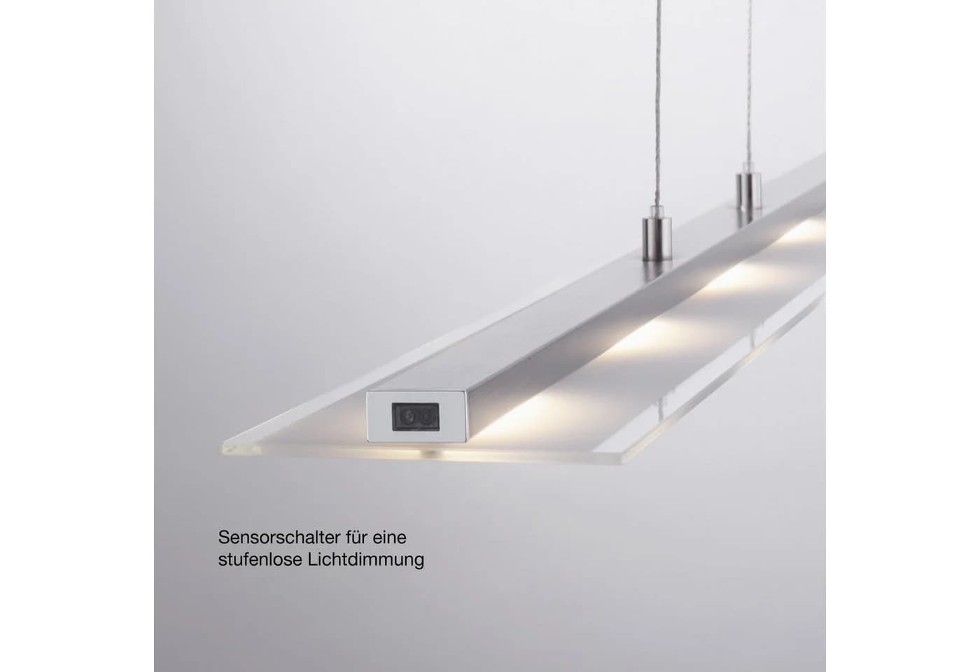 SellTec LED Pendelleuchte LINEAR 100cm Silber Dimmbar CCT - Bild 5