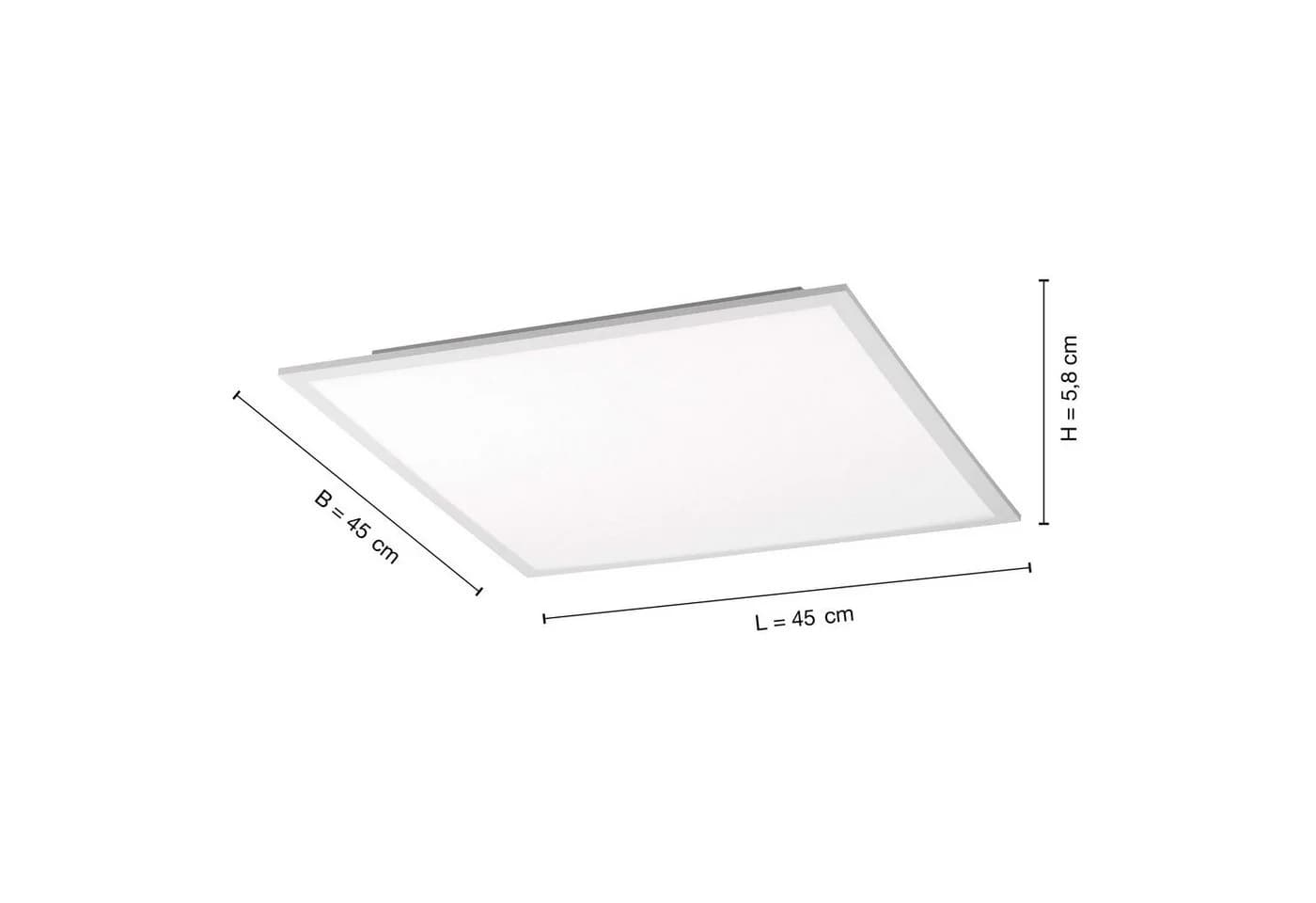 SellTec LED Deckenleuchte Panel 45x45cm Neutralweiß - Bild 4