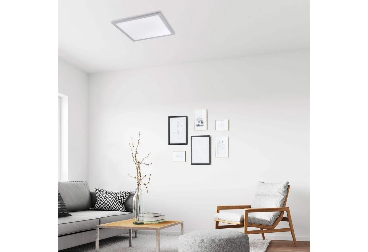 SellTec LED Deckenleuchte Panel 45x45cm Neutralweiß - Bild 5
