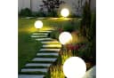 SellTec Gartenleuchte Kugelleuchte KIRA opal weiß Bild 3