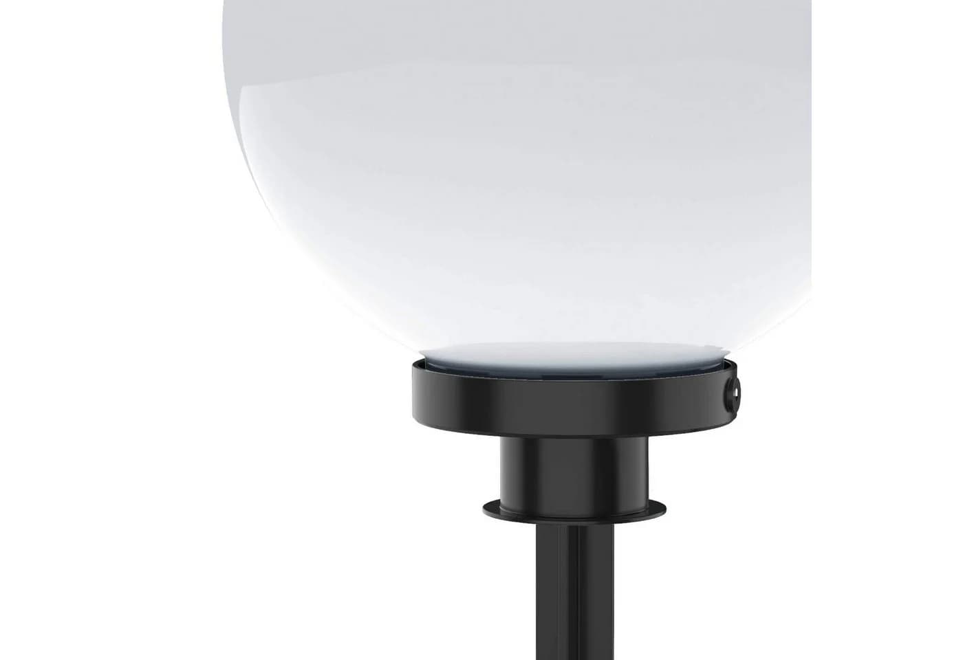 SellTec Gartenleuchte Kugelleuchte KIRA opal weiß - Bild 4
