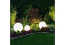SellTec KIRA SET Kugelleuchte Gartenstrahler weiß E27 IP44 Bild 3
