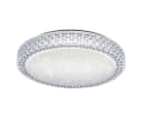 SellTec LED Deckenleuchte FRIEDA Sternenhimmel CCT Weiß Transparent Bild 2