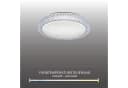 SellTec LED Deckenleuchte FRIEDA Sternenhimmel CCT Weiß Transparent Bild 4