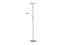 SellTec LED Stehlampe Silber Dimmbar Touchdimmer Fluter Leselampe Bild 2
