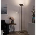 SellTec LED Stehleuchte Deckenfluter Silber CCT Dimmbar Fernbedienung Bild 3