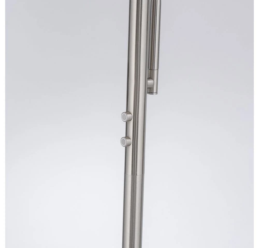 SellTec LED Stehleuchte Deckenfluter Silber CCT Dimmbar Fernbedienung - Bild 5