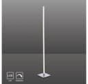 SellTec LED Stehlampe Bella Dimmbar Touchdimmer Warmweiß Silber Bild 1