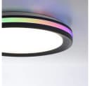 SellTec LED Deckenleuchte GANGES Schwarz RGB CCT Dimmbar Bild 5