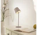 SellTec LED Tischleuchte Akku Beige Touch-Dimmer Bild 1