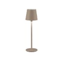 SellTec LED Tischleuchte Akku Beige Touch-Dimmer Bild 2