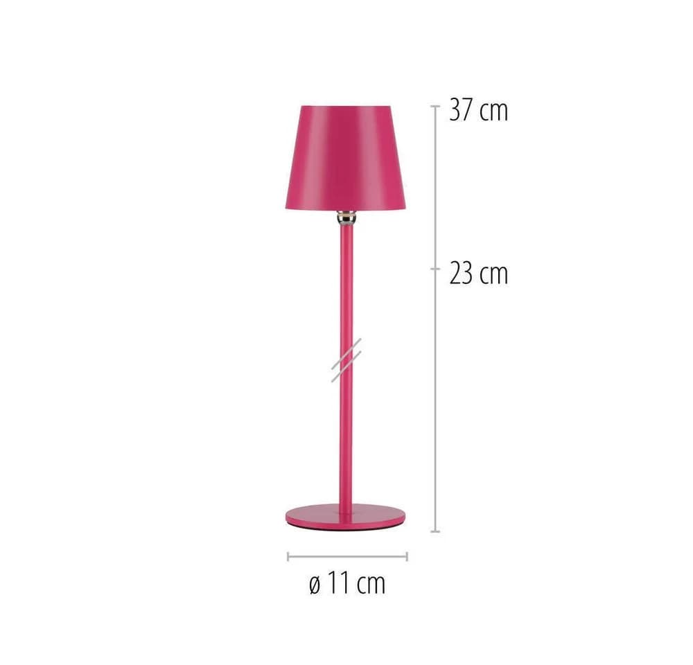 SellTec LED Tischleuchte LED Flaschenleuchte Tischlampe, dimmbar per Touch, Memoryfunktion, Flaschenverschluss, magnetisches Kugelgelenk, 1xLED-Board/2,50W/3000K, Flaschenverschluss Touchdimmer Akku USB aufladbar - Bild 5