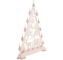 Kunstgewerbe Taulin Schwibbogen Lichterspitze Nikolaus mit Schlitten 66cm Bild 3