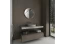 Talos Wandspiegel Noble Silber rund 60 cm Aluminium Bild 5