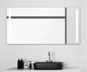 Badspiegel Talos Light Silber LED-Beleuchtung 140x70 cm Bild 2