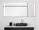 Talos Light Badspiegel Silber LED-Beleuchtung 160x70 cm Bild 2