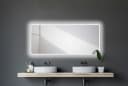 Talos Badspiegel Moon LED Spiegel Silber Bild 5