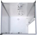 MARWELL Komplettdusche White Dream Weiß Schiebetür Bild 3