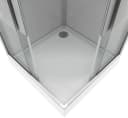 MARWELL Grey River 2 Square Komplettdusche Grau mit Armaturen Bild 4
