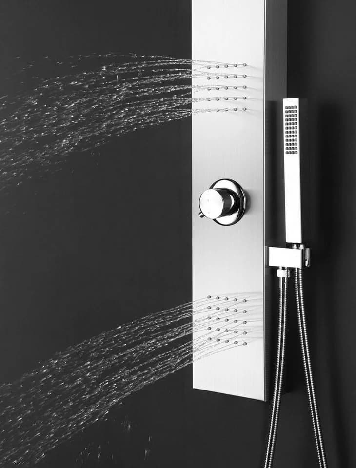 MARWELL Duschsäule Toya silber H:100cm mit Regendusche - Bild 5
