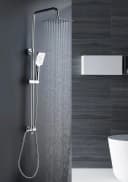 Duschsystem MARWELL "Bayala square" Silber mit Thermostat Bild 2