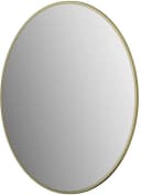 Talos Badspiegel Picasso Gold Ø 60 cm Aluminiumrahmen Bild 1
