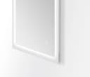 welltime LED-Lichtspiegel Harmony Silber Aluminium mit Lichtfarbenwechsler Bild 4